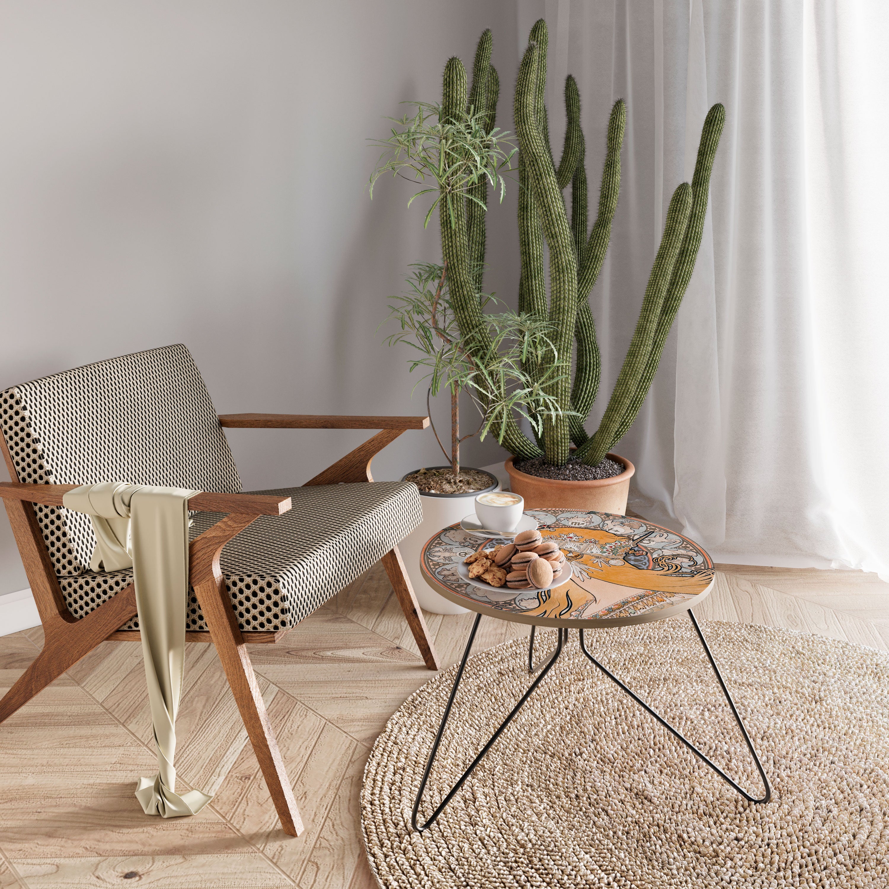 ZODIAQUE OR LA PLUME Coffee Table