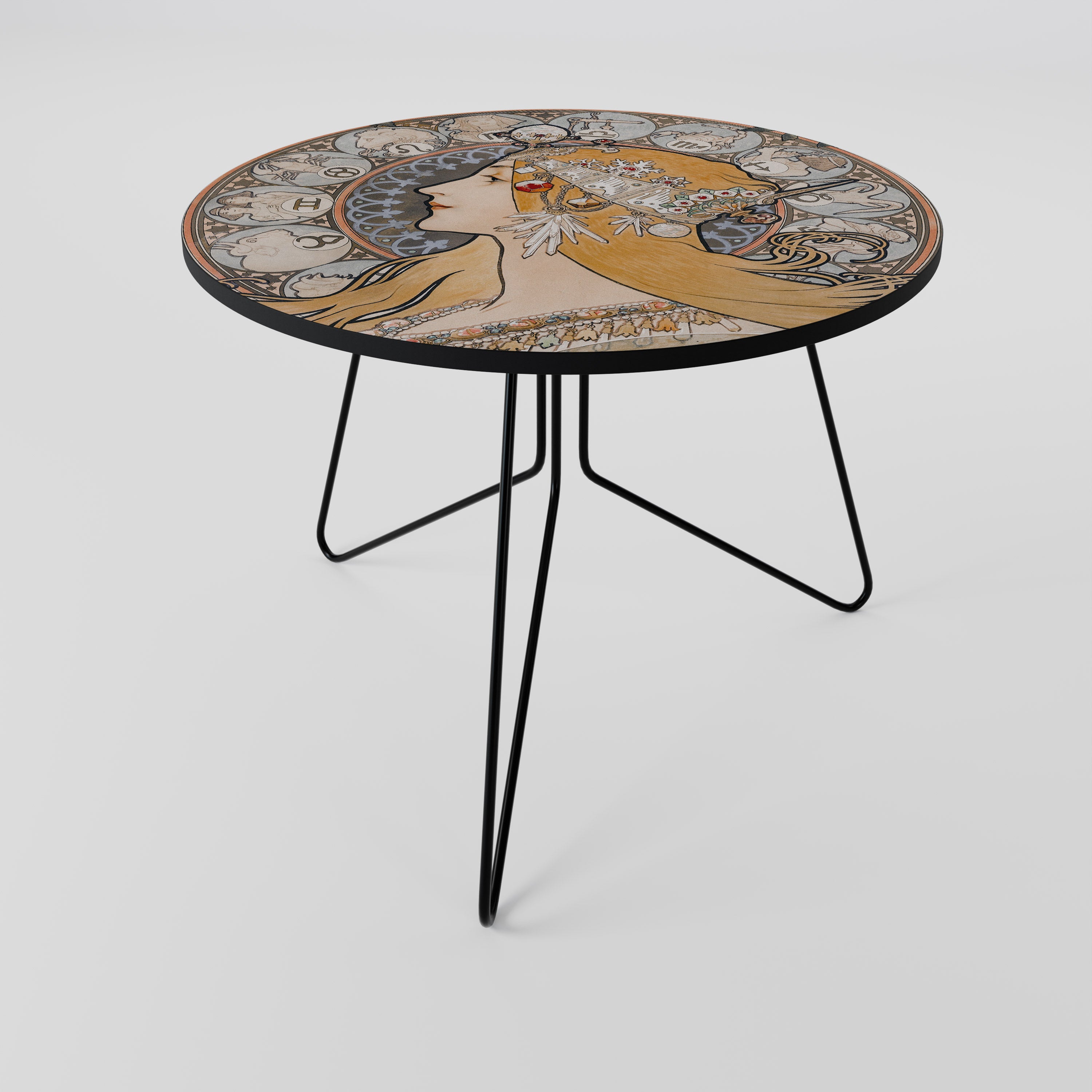 ZODIAQUE OR LA PLUME Coffee Table