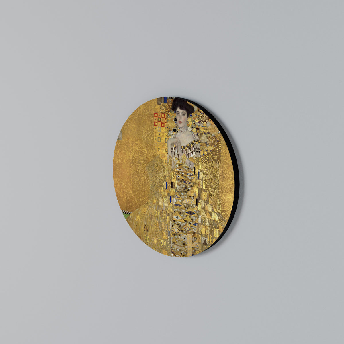 PORTRAIT OF ADELE Round Wall Art