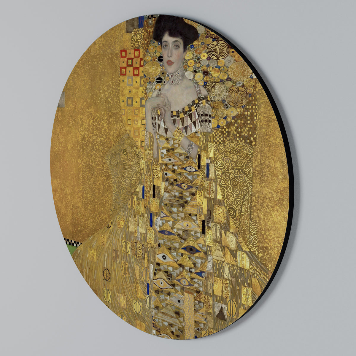 PORTRAIT OF ADELE Round Wall Art