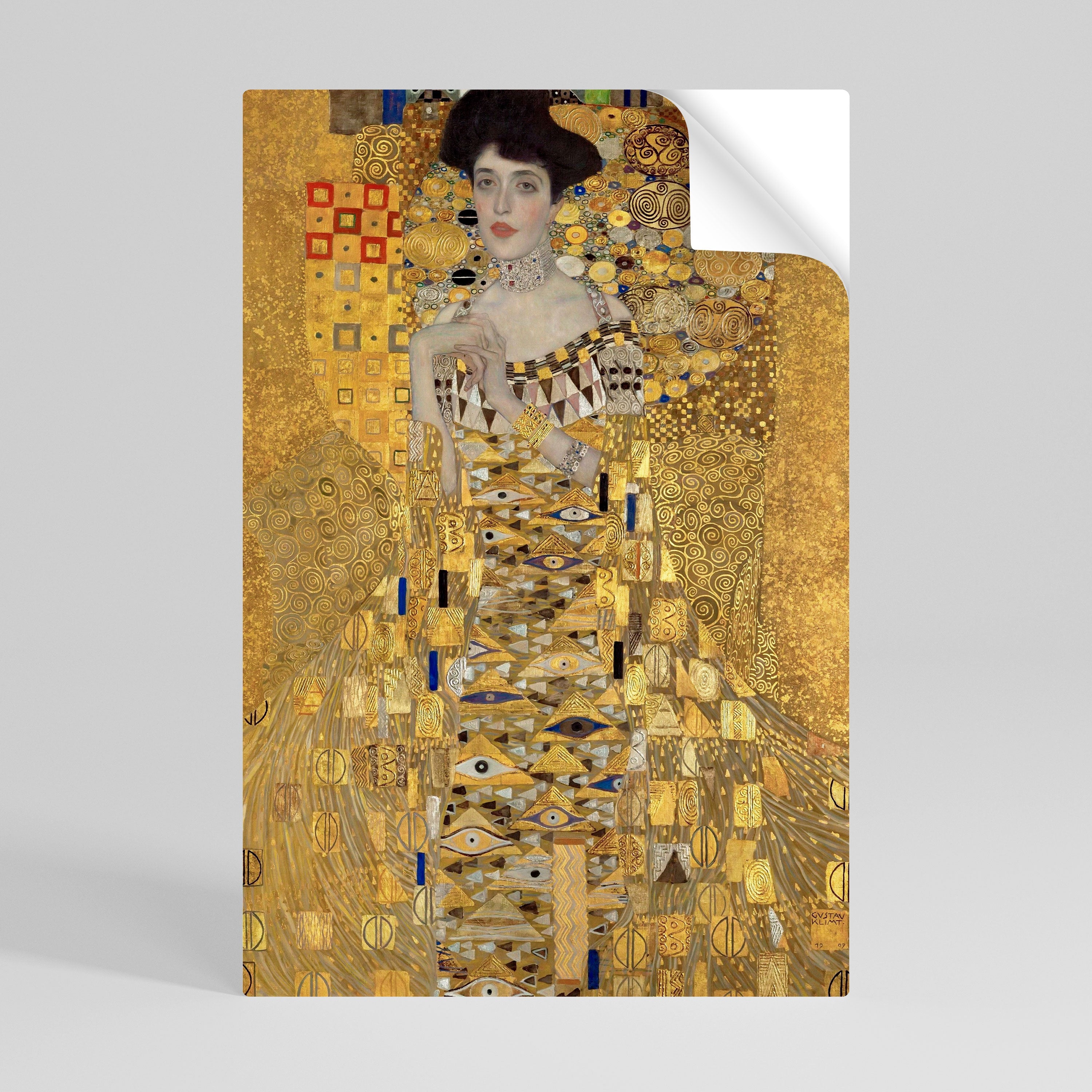 PORTRAIT OF ADELE Peel and Stick Vertical Poster