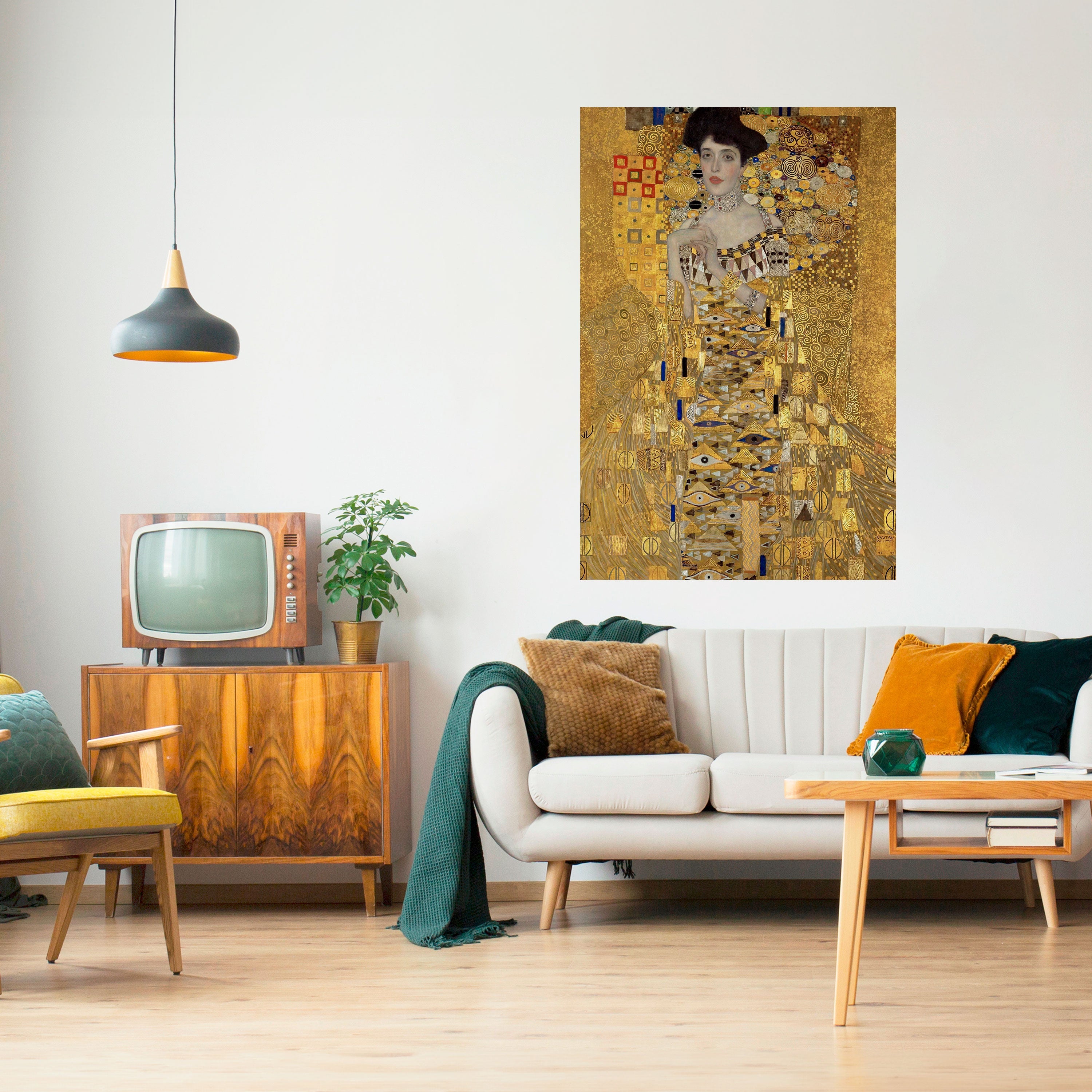 PORTRAIT OF ADELE Peel and Stick Vertical Poster