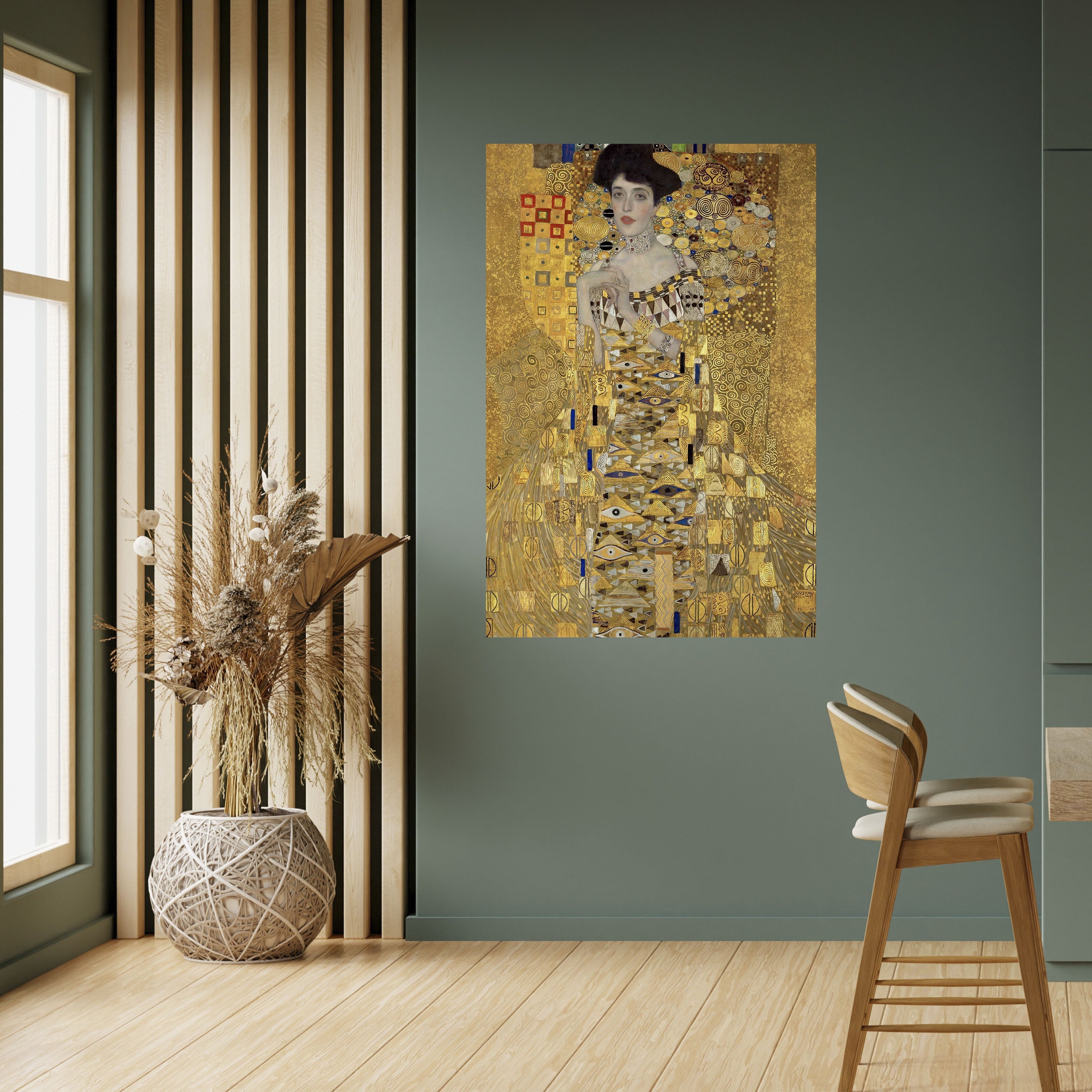 PORTRAIT OF ADELE Peel and Stick Vertical Poster