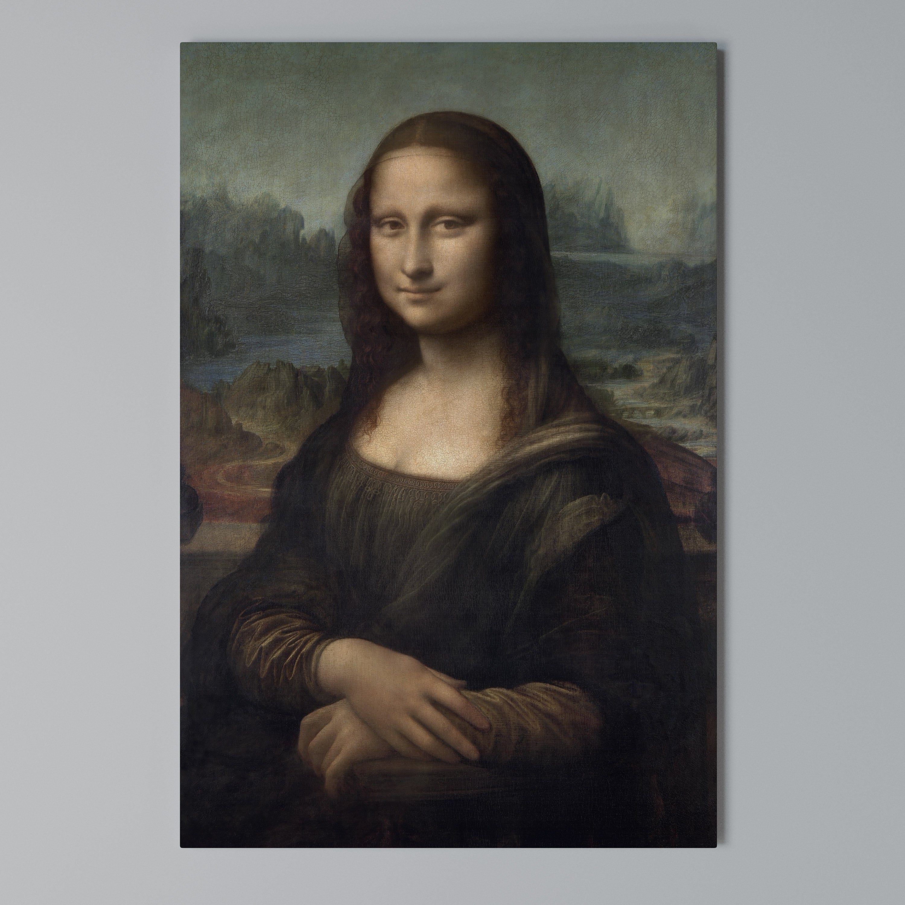 MONA LISA Κατακόρυφος Πίνακας σε Καμβά