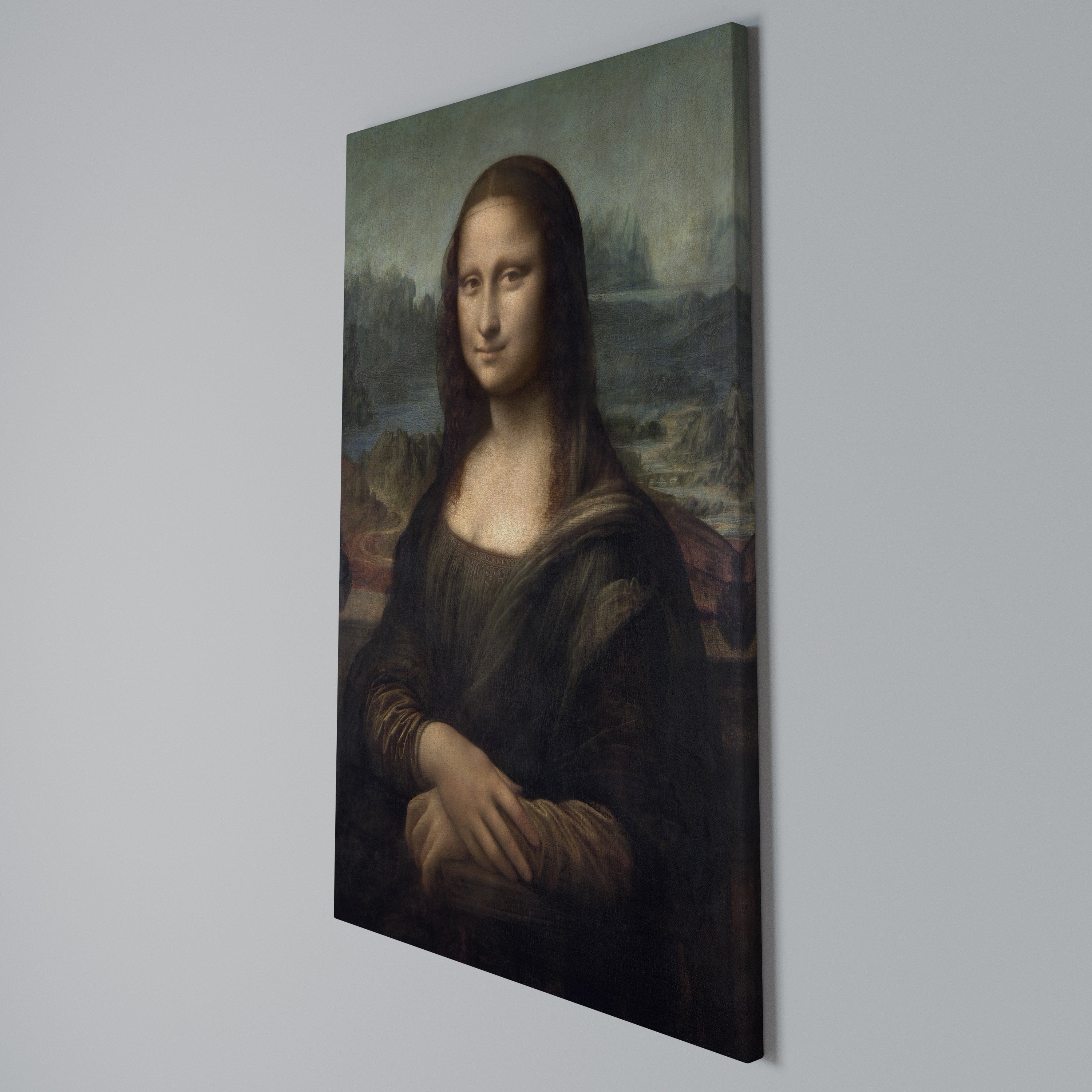MONA LISA Κατακόρυφος Πίνακας σε Καμβά