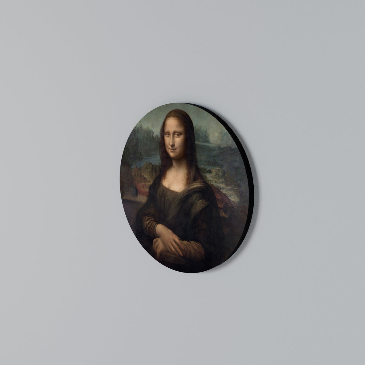 MONA LISA Round Wall Art
