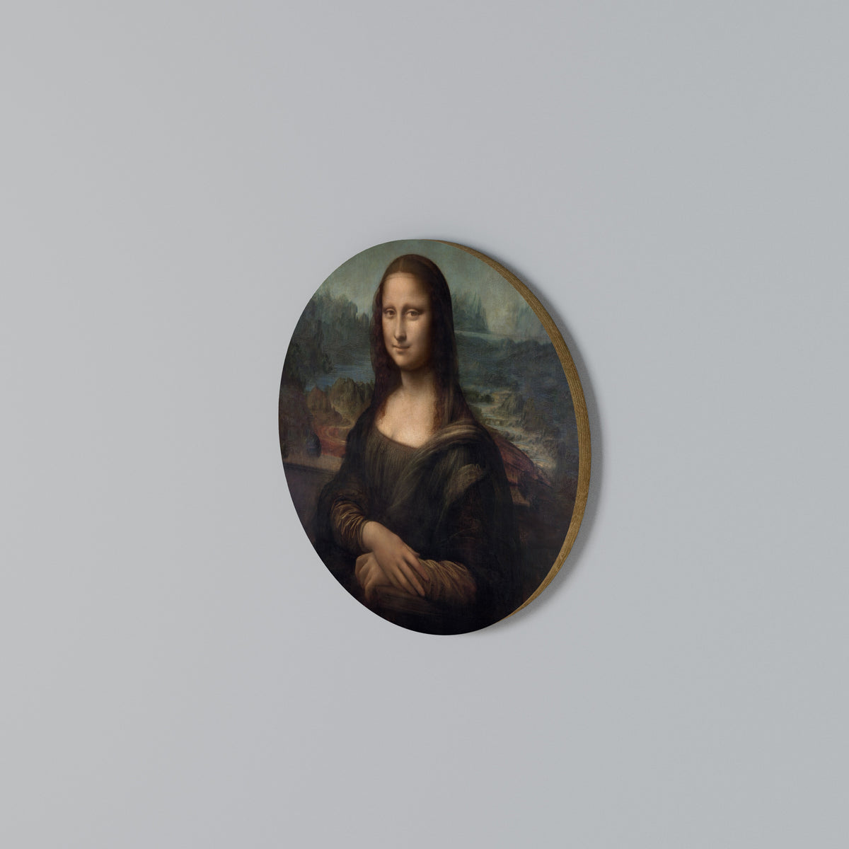 MONA LISA Round Wall Art