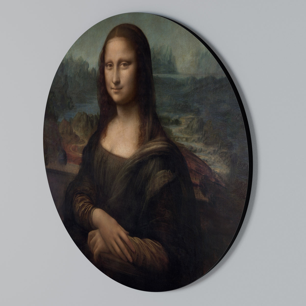 MONA LISA Round Wall Art