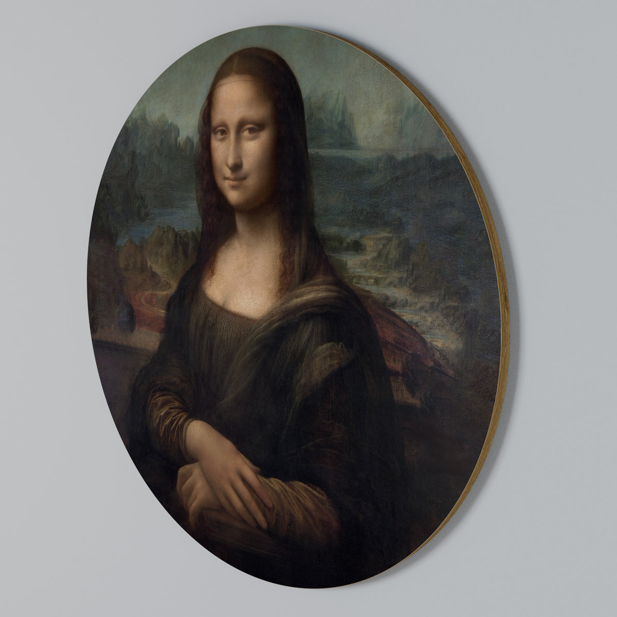 MONA LISA Round Wall Art