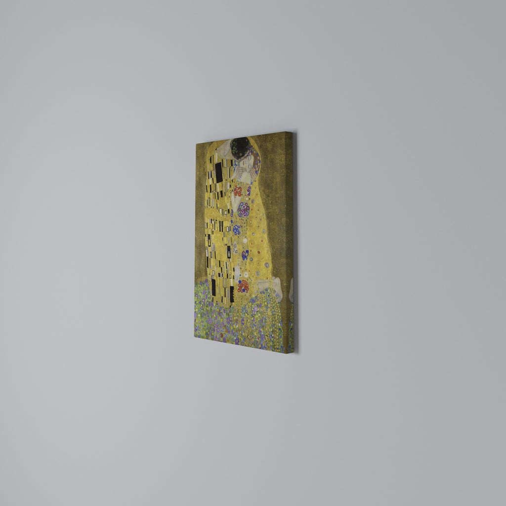 THE KISS Vertical Canvas Print