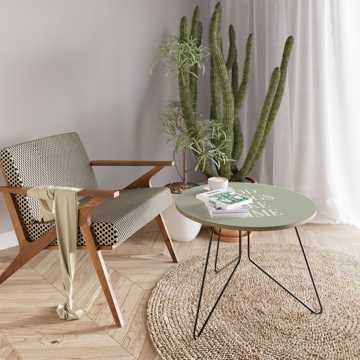 GOOD THINGS TAKE TIME Coffee Table
