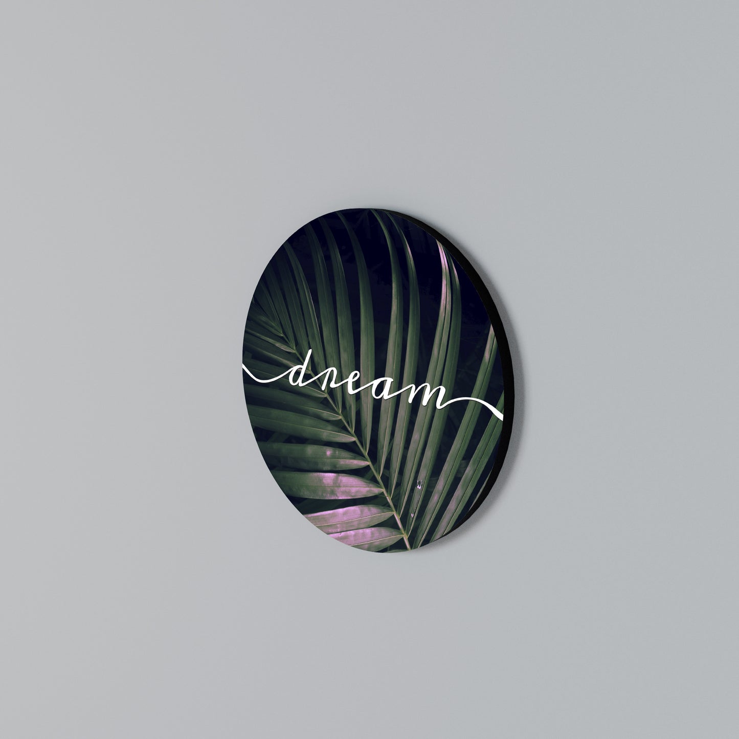 LUSH DREAMSCAPE Round Wall Art
