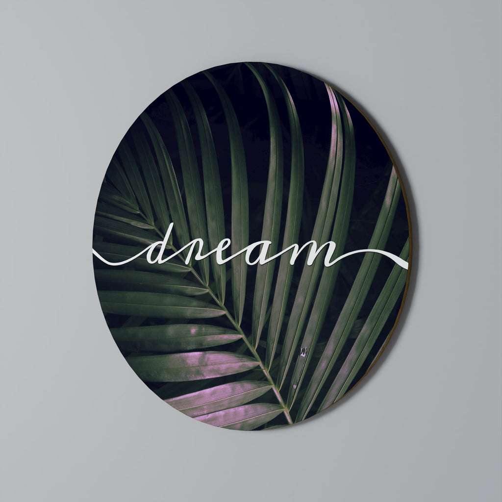 Στρογγυλή Τέχνη Τοίχου LUSH DREAMSCAPE