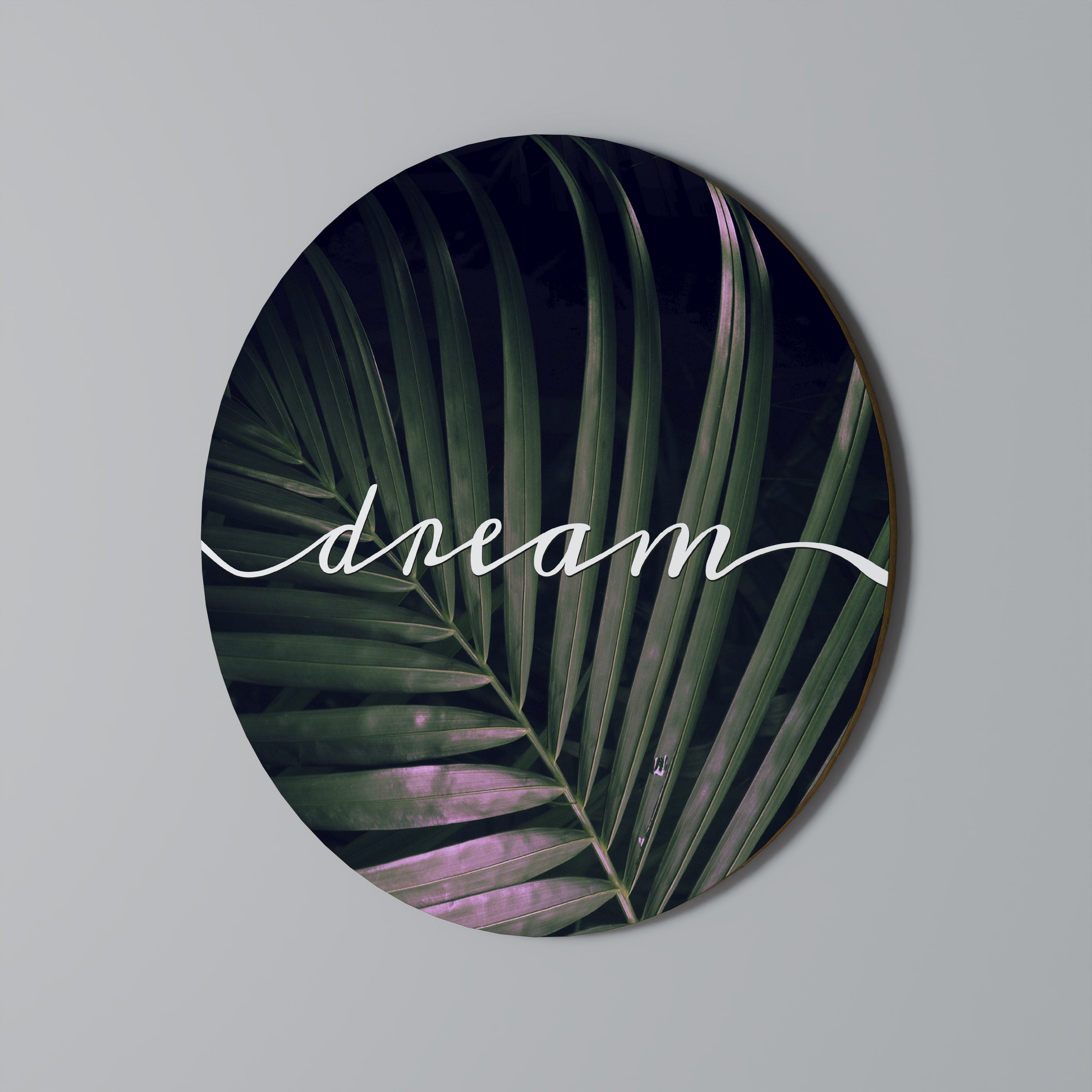 Στρογγυλή Τέχνη Τοίχου LUSH DREAMSCAPE