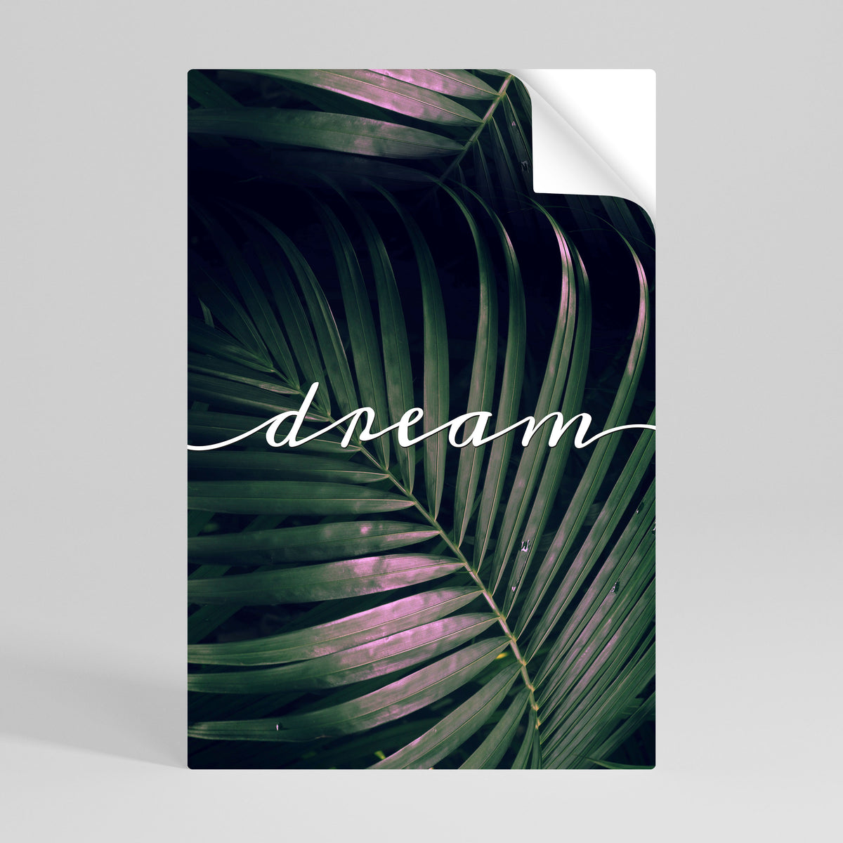LUSH DREAMSCAPE Αυτοκόλλητη Αφίσα κάθετη