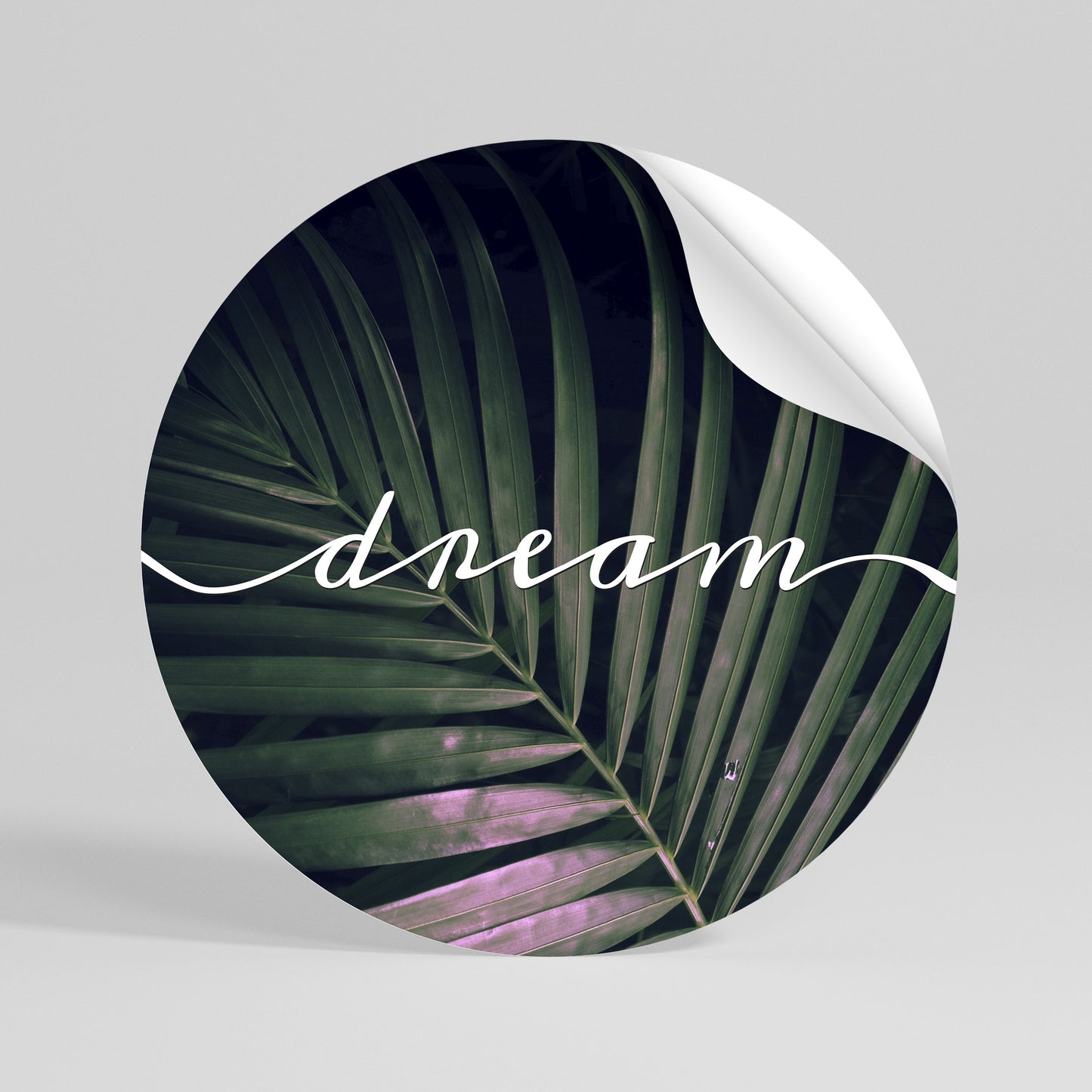 LUSH DREAMSCAPE Peel and Stick Round Sticker