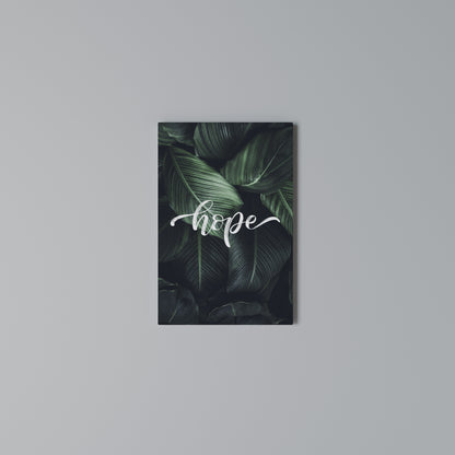 GREEN WHISPERS OF HOPE Κατακόρυφος Πίνακας σε Καμβά