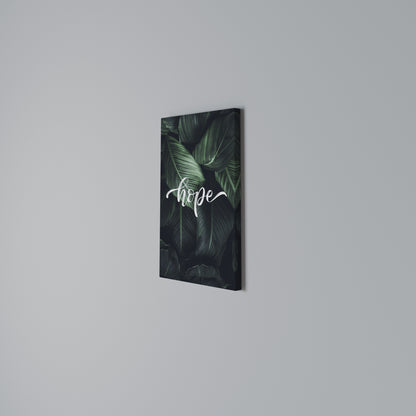 GREEN WHISPERS OF HOPE Κατακόρυφος Πίνακας σε Καμβά