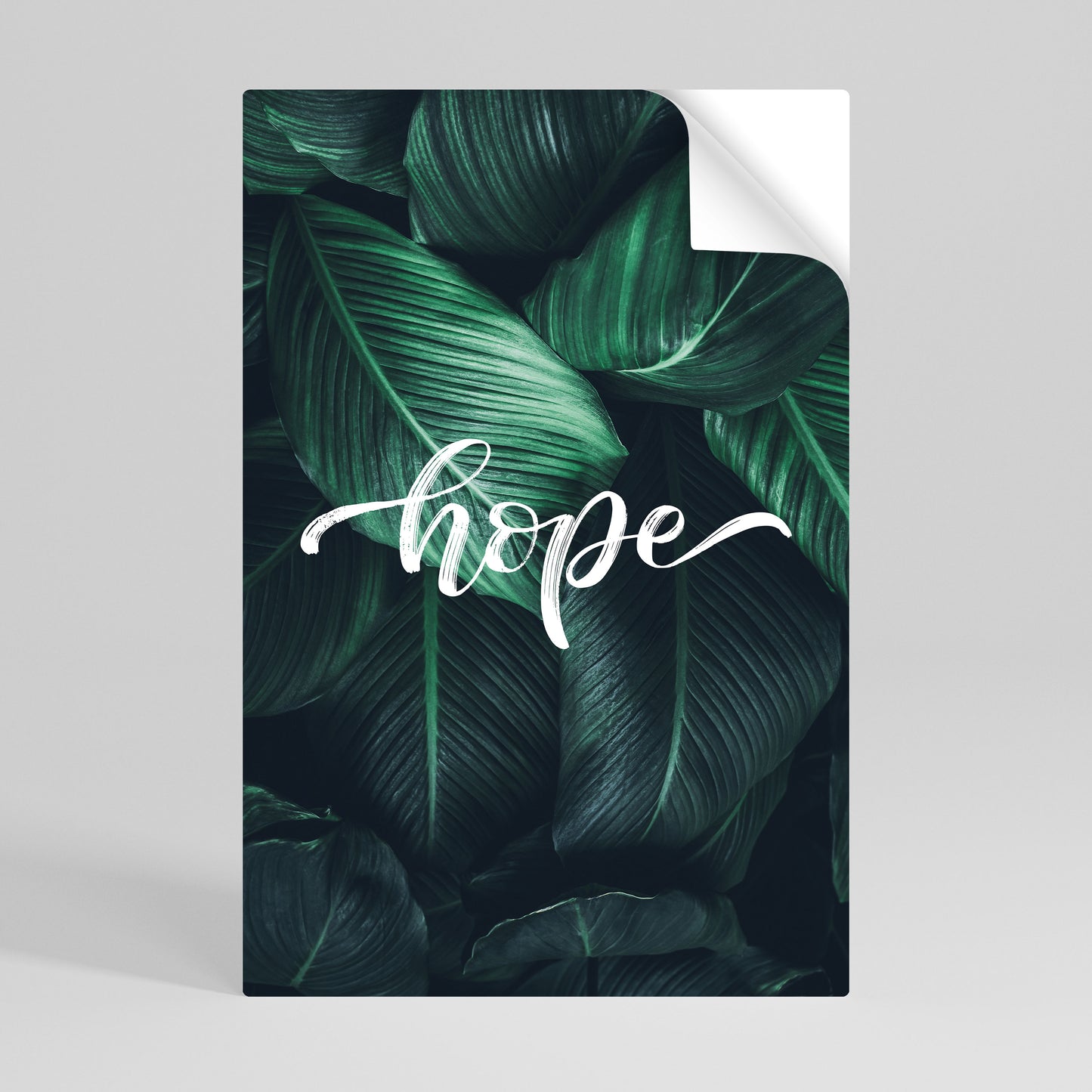 GREEN WHISPERS OF HOPE Αυτοκόλλητη Αφίσα κάθετη