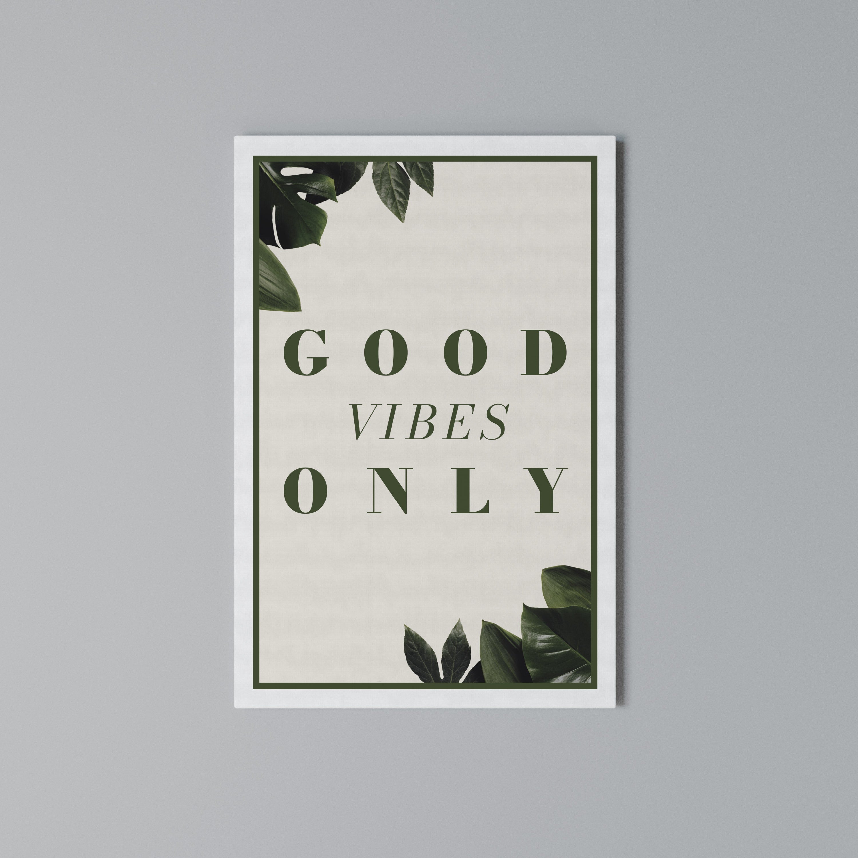 NATURE'S POSITIVE ENERGY Κατακόρυφος Πίνακας σε Καμβά
