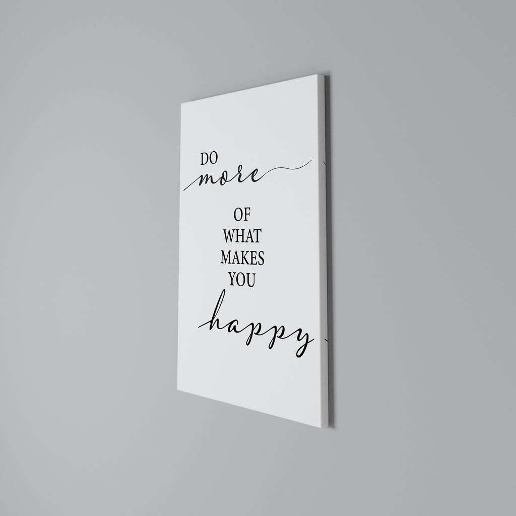 PURSUIT OF JOY Vertical Canvas Print