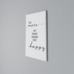 PURSUIT OF JOY Vertical Canvas Print