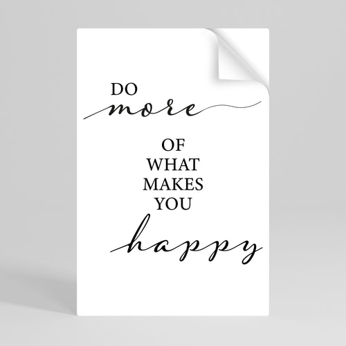 PURSUIT OF JOY Αυτοκόλλητη "Peel and Stick" Αφίσα κάθετη