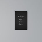 YOU ARE YOUR BEST THING Κατακόρυφος Πίνακας σε Καμβά