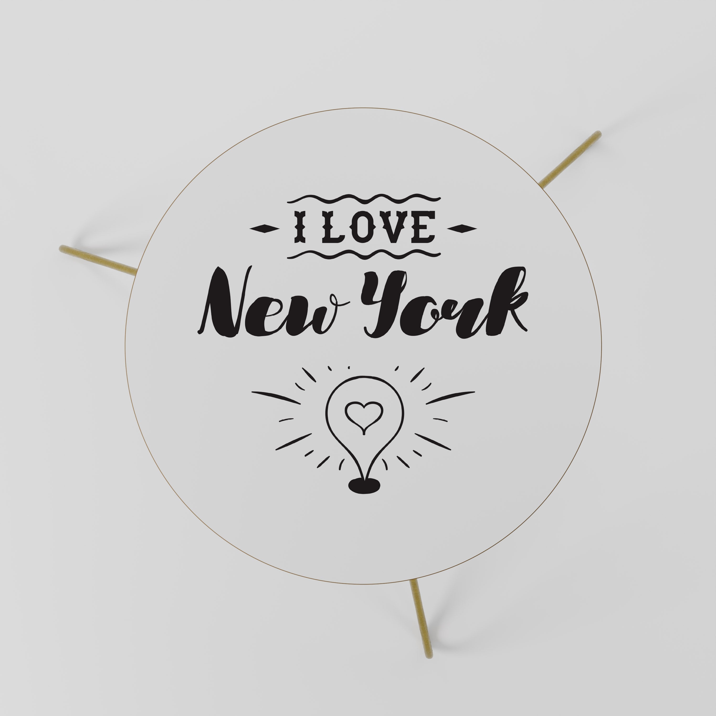 Τραπεζάκι σαλονιού I LOVE NEW YORK 60