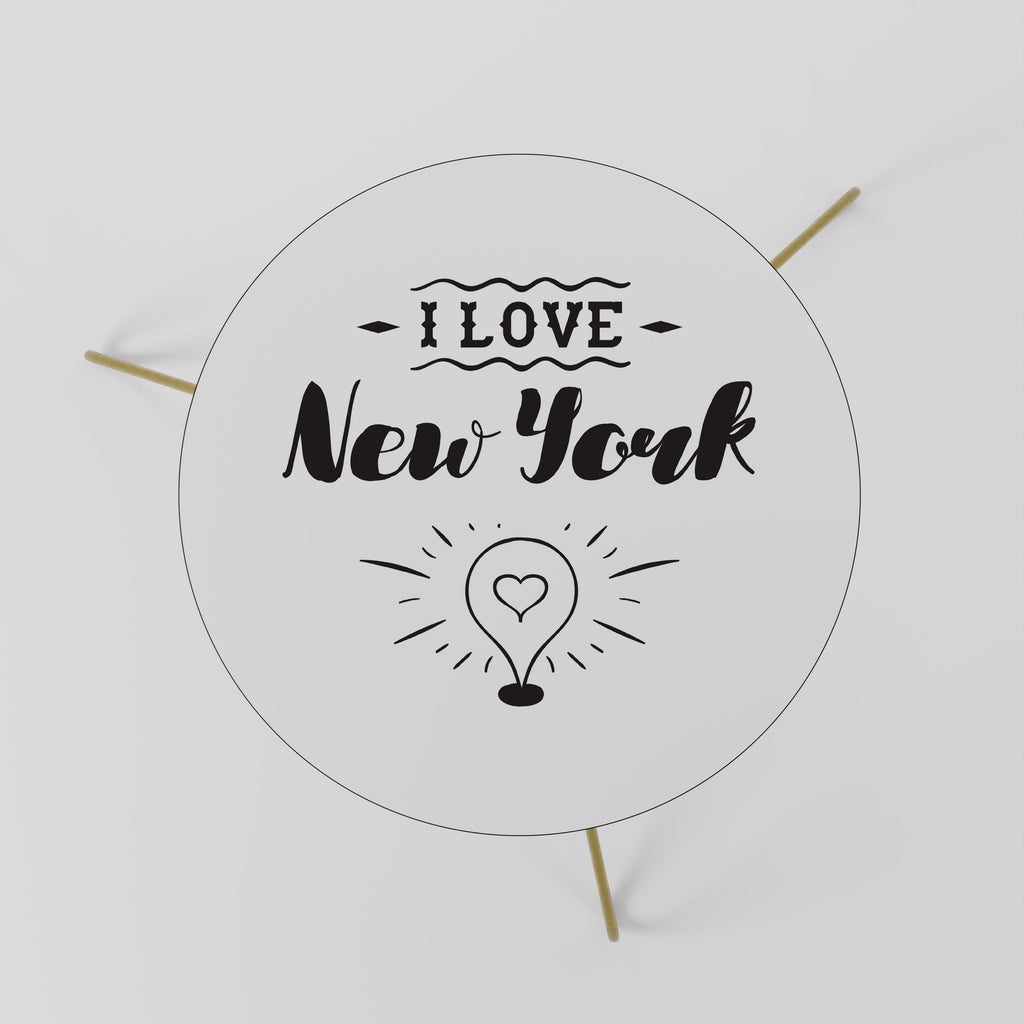 Τραπεζάκι σαλονιού I LOVE NEW YORK 60