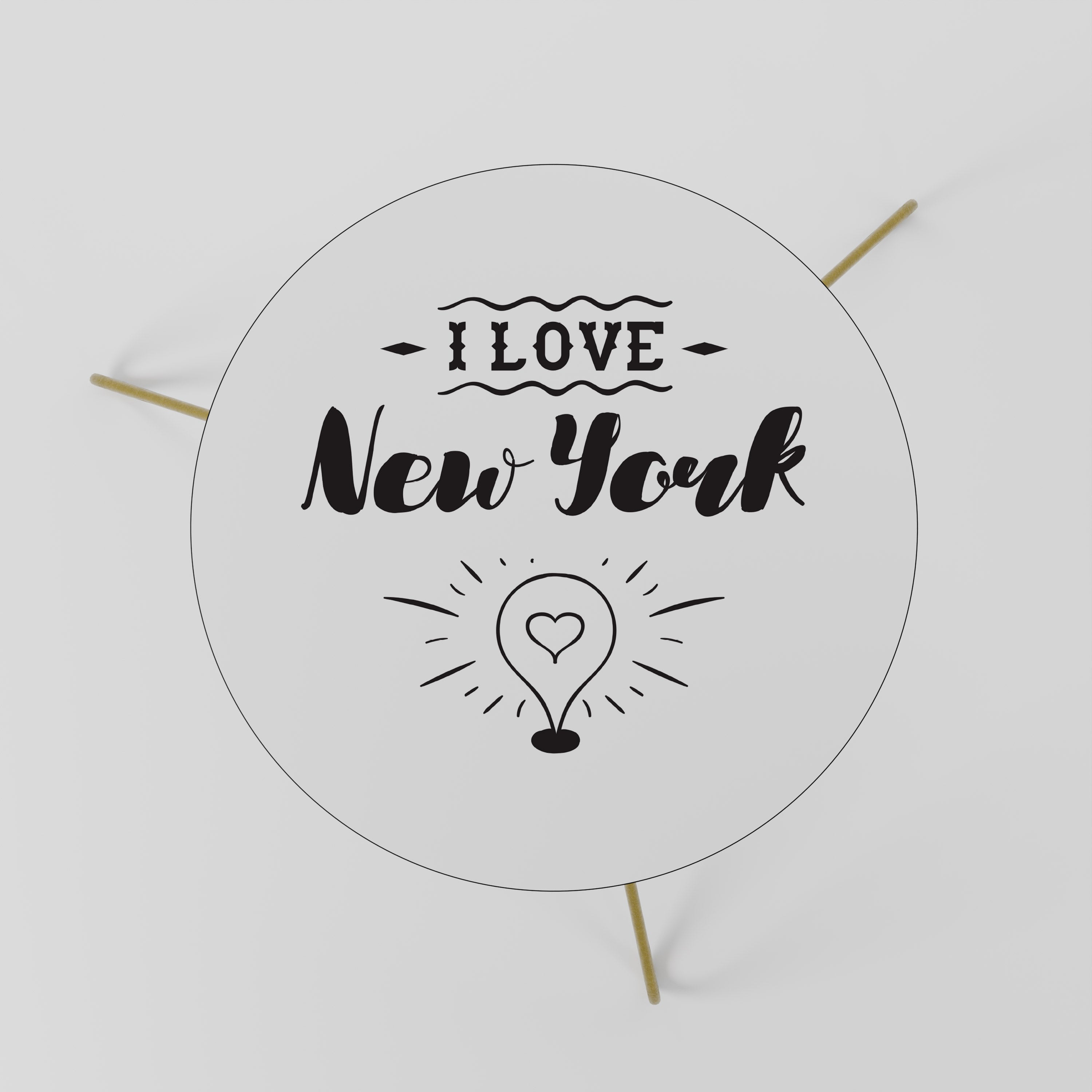Τραπεζάκι σαλονιού I LOVE NEW YORK 60