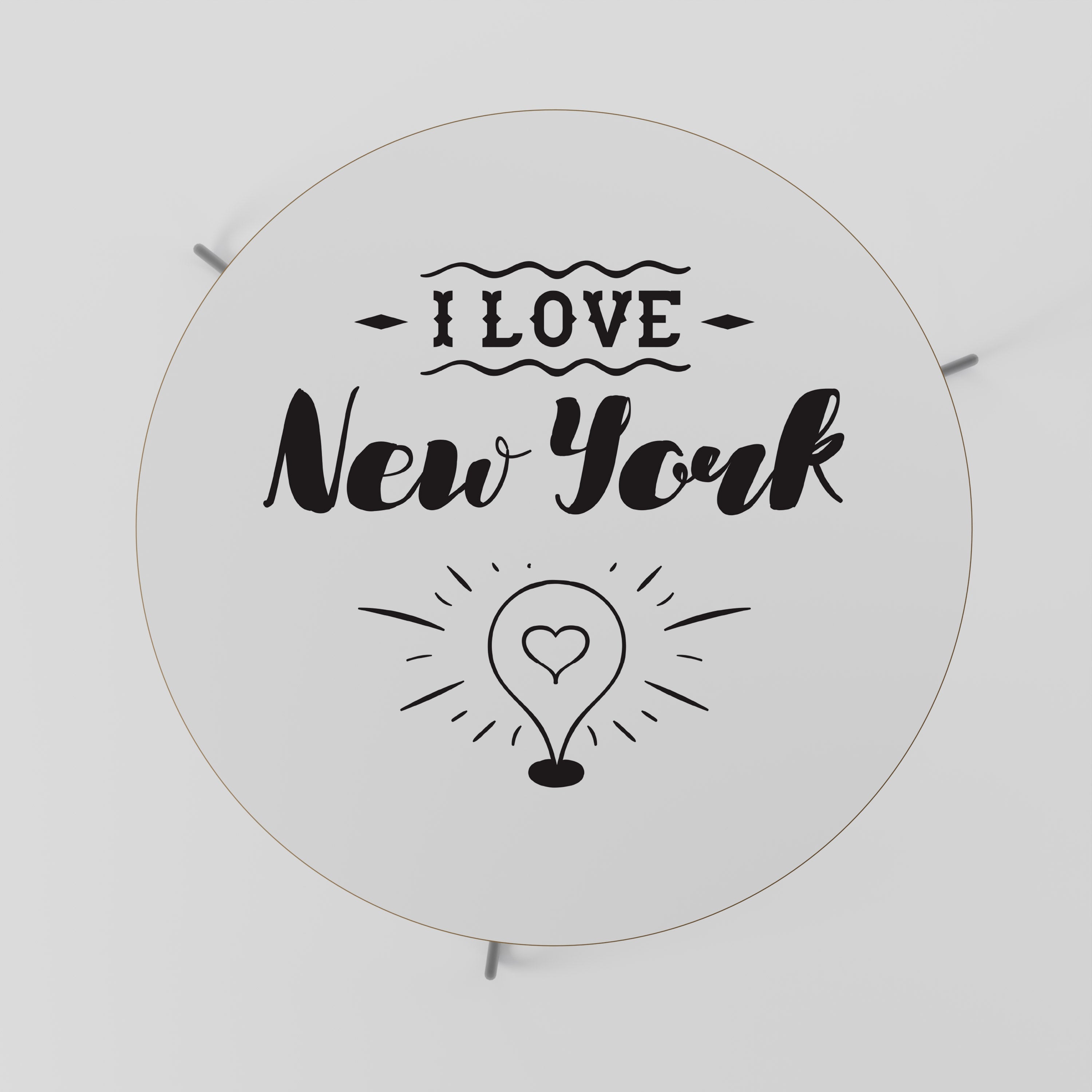 I LOVE NEW YORK Coffee Table 69