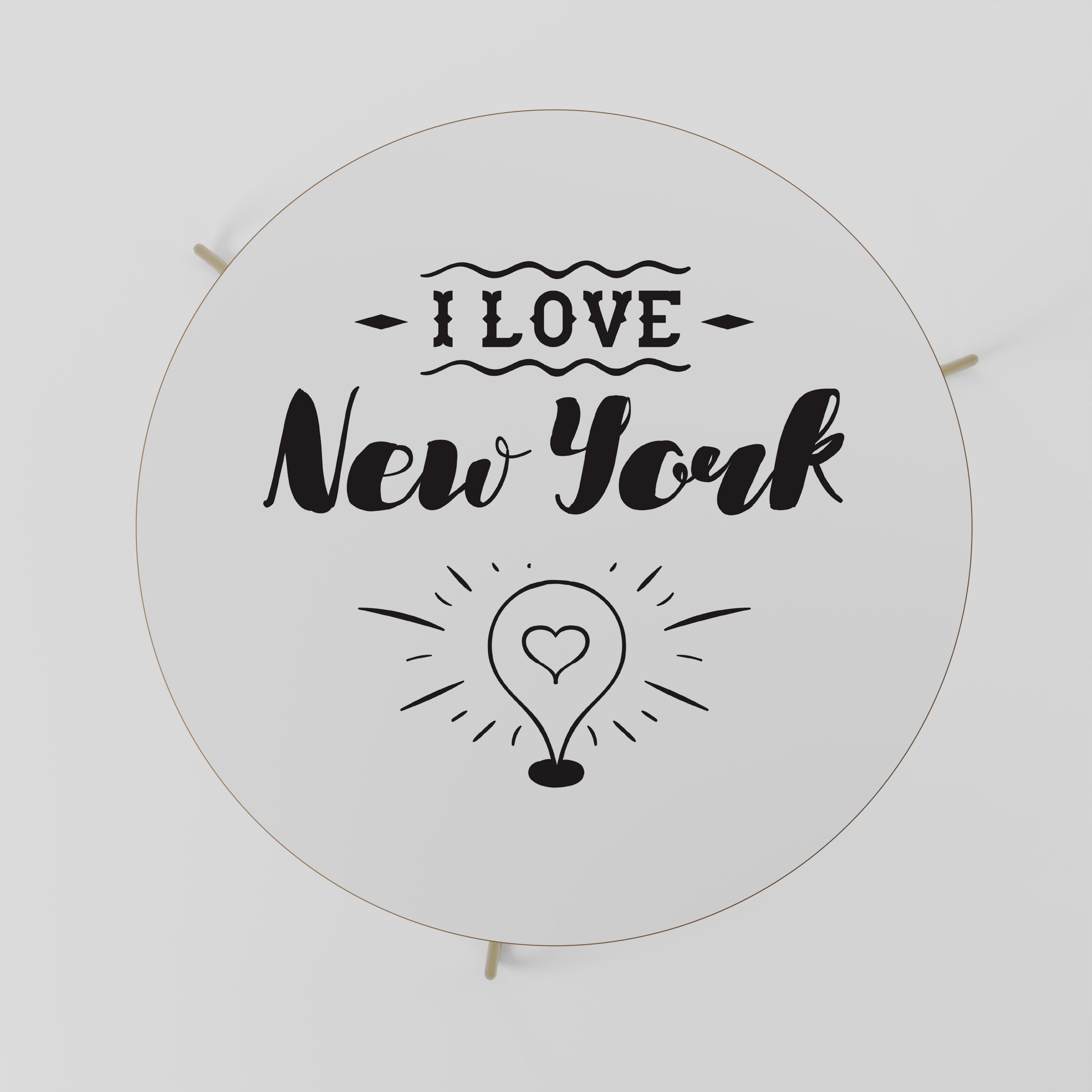 I LOVE NEW YORK Coffee Table 69