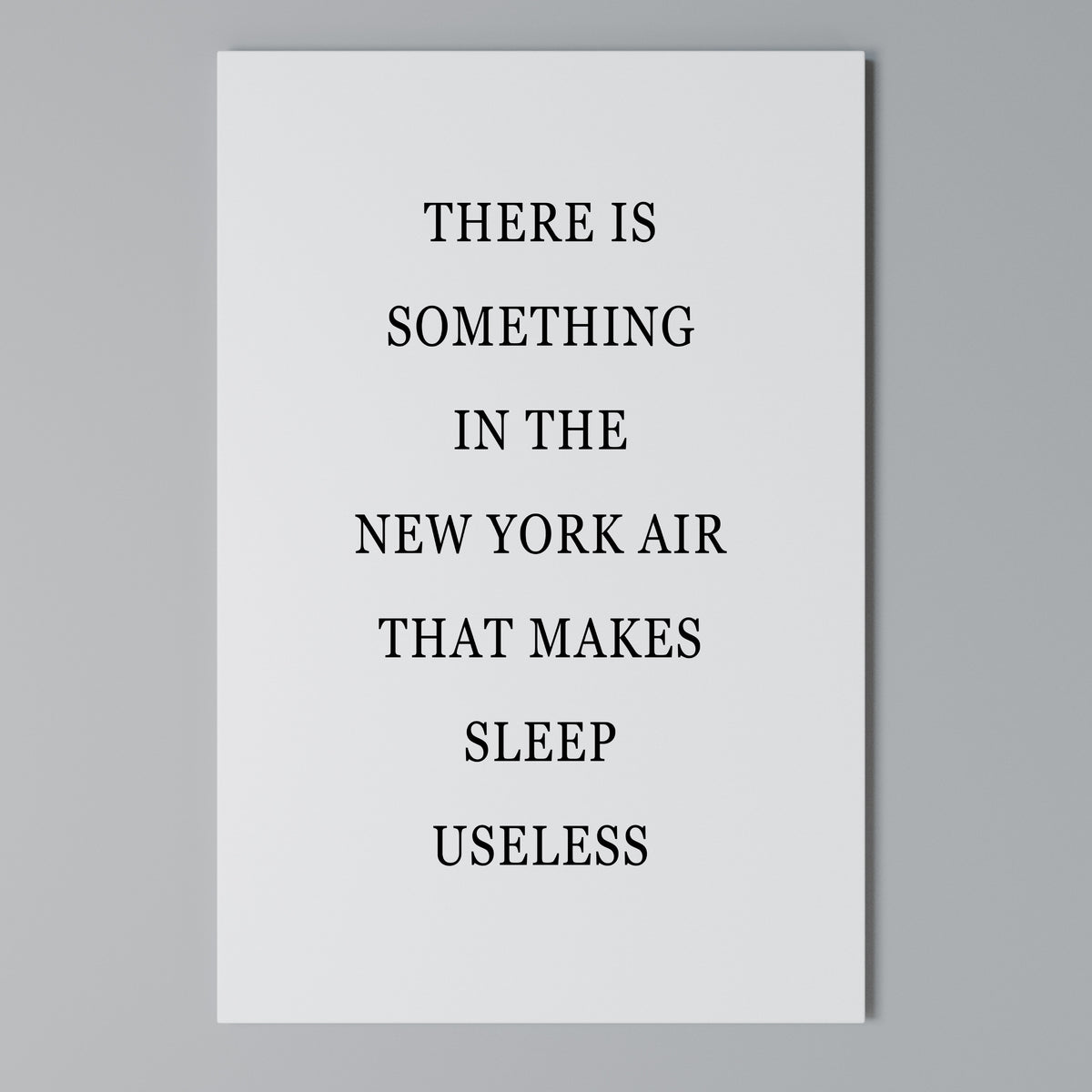 NEW YORK NIGHTS UNREST Κατακόρυφος Πίνακας σε Καμβά