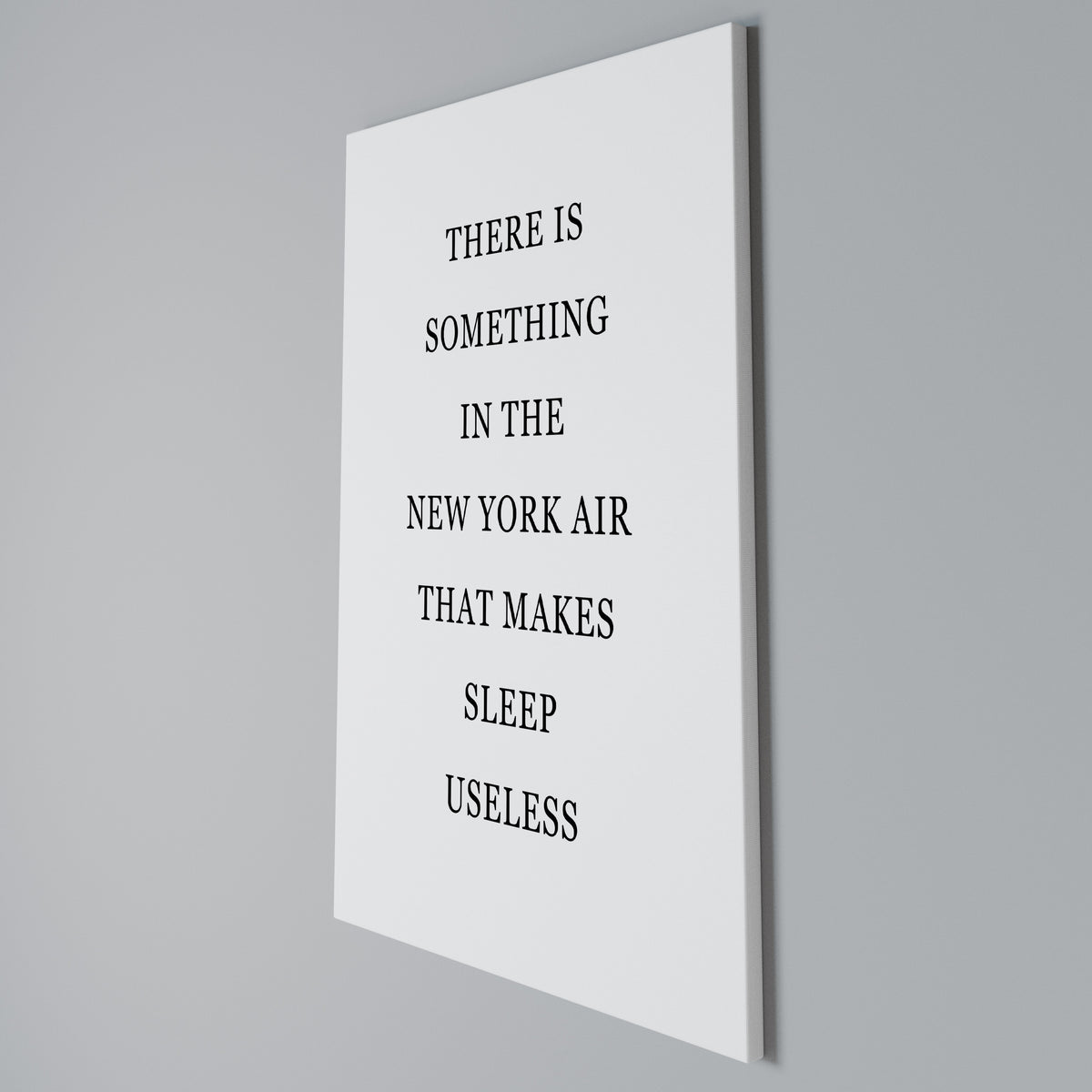NEW YORK NIGHTS UNREST Κατακόρυφος Πίνακας σε Καμβά
