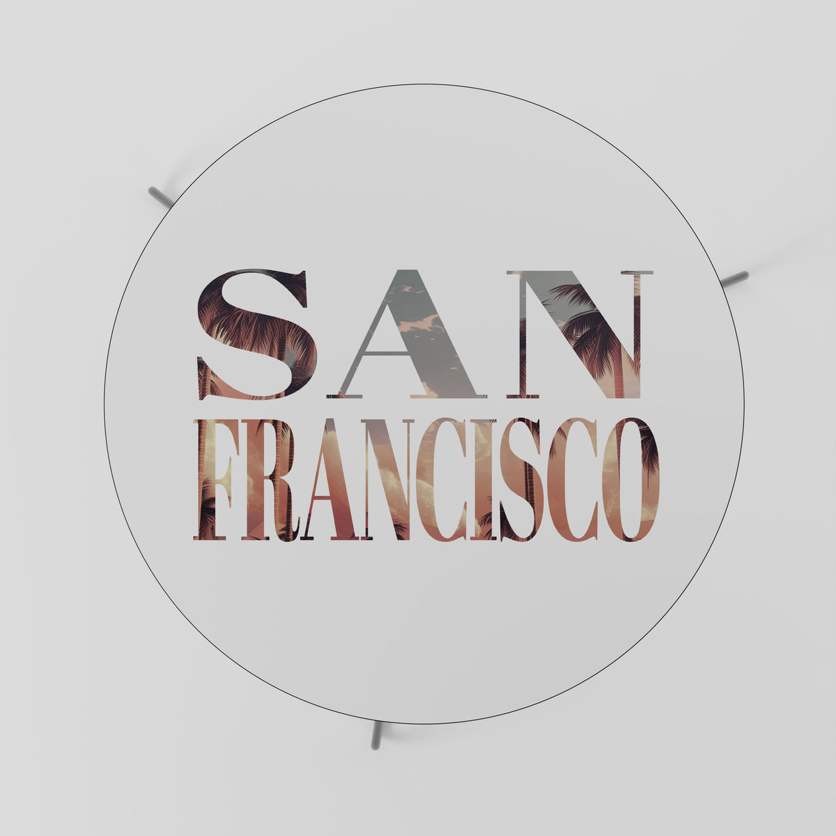 SAN FRANCISCO Τραπεζάκι σαλονιού
