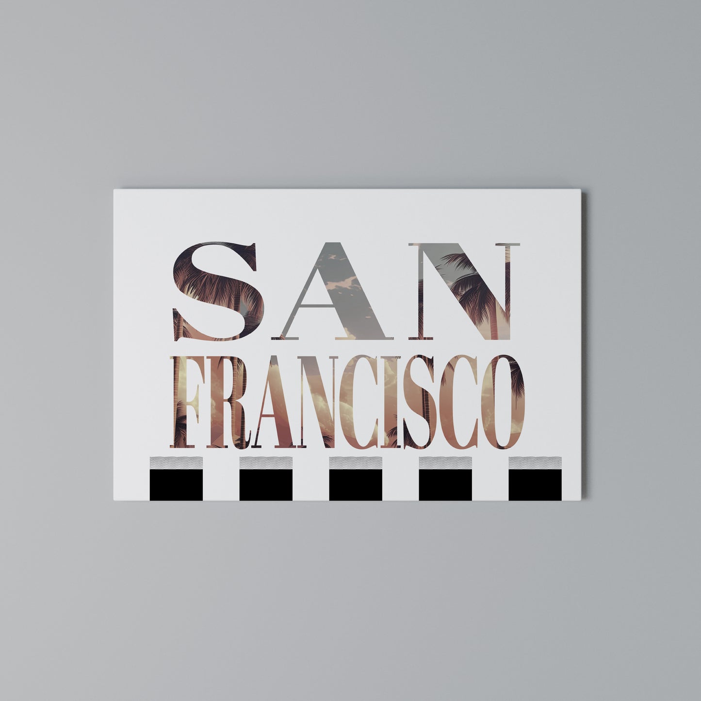 SAN FRANCISCO Horizontal Canvas Print