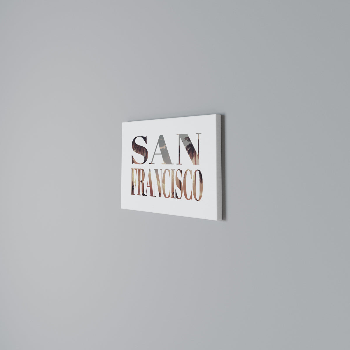 SAN FRANCISCO Horizontal Canvas Print