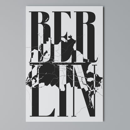 BOLD HORIZONS OF BERLIN Κατακόρυφος Πίνακας σε Καμβά
