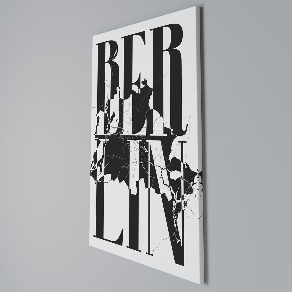 BOLD HORIZONS OF BERLIN Κατακόρυφος Πίνακας σε Καμβά