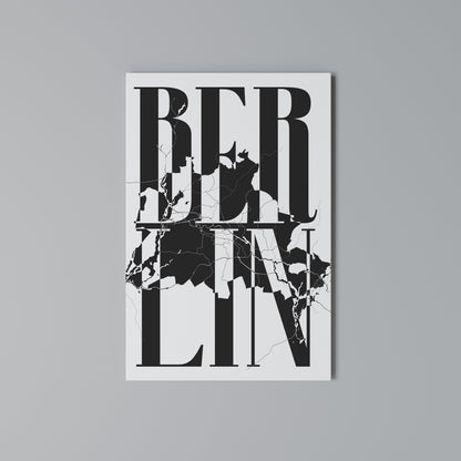 BOLD HORIZONS OF BERLIN Κατακόρυφος Πίνακας σε Καμβά