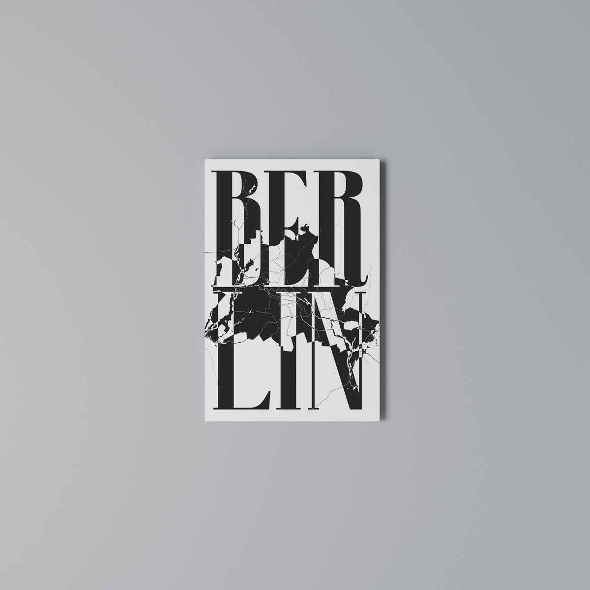 BOLD HORIZONS OF BERLIN Κατακόρυφος Πίνακας σε Καμβά
