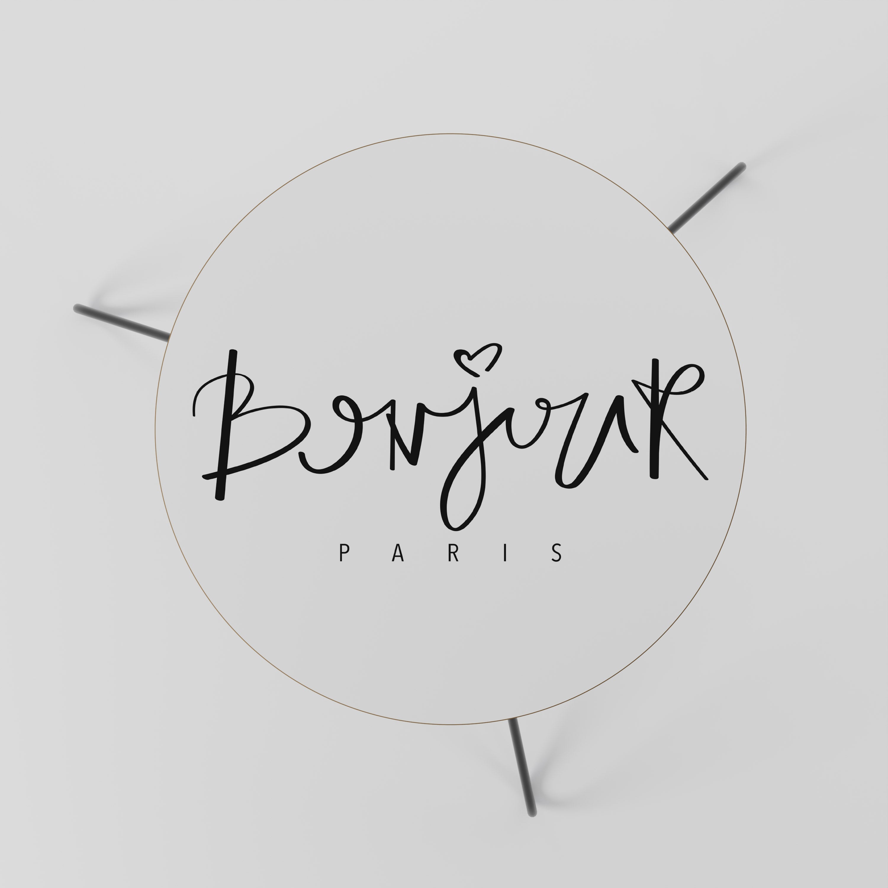 Τραπεζάκι Σαλονιού BONJOUR LOVE 60