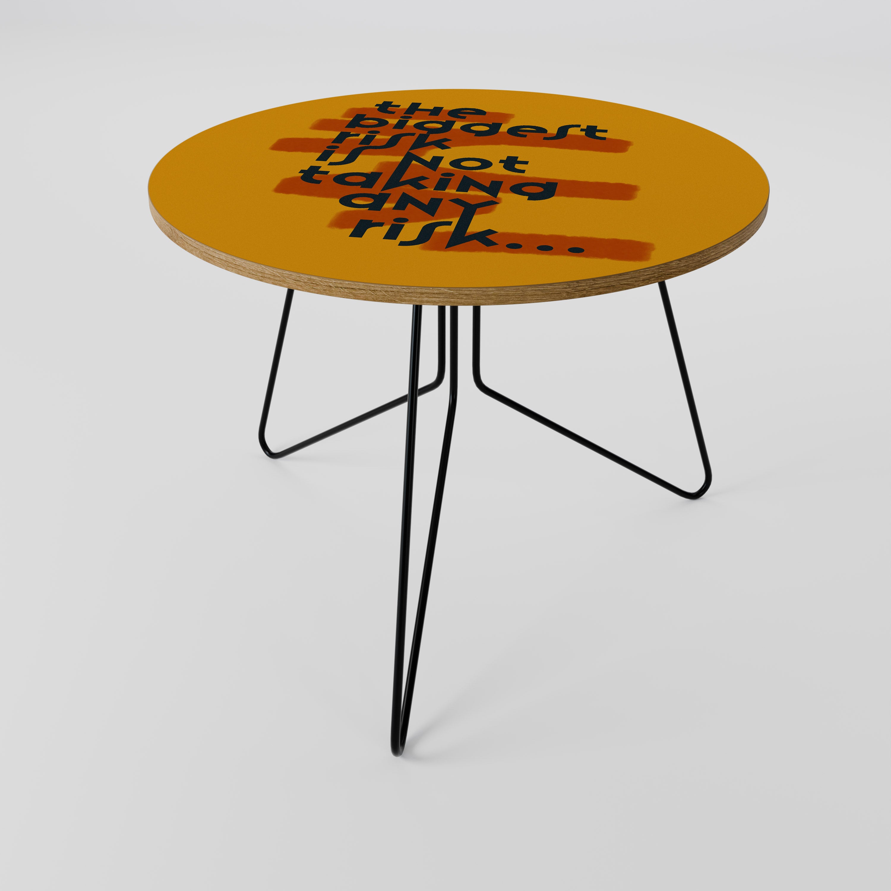 THE BIGGEST RISK Τραπεζάκι σαλονιού