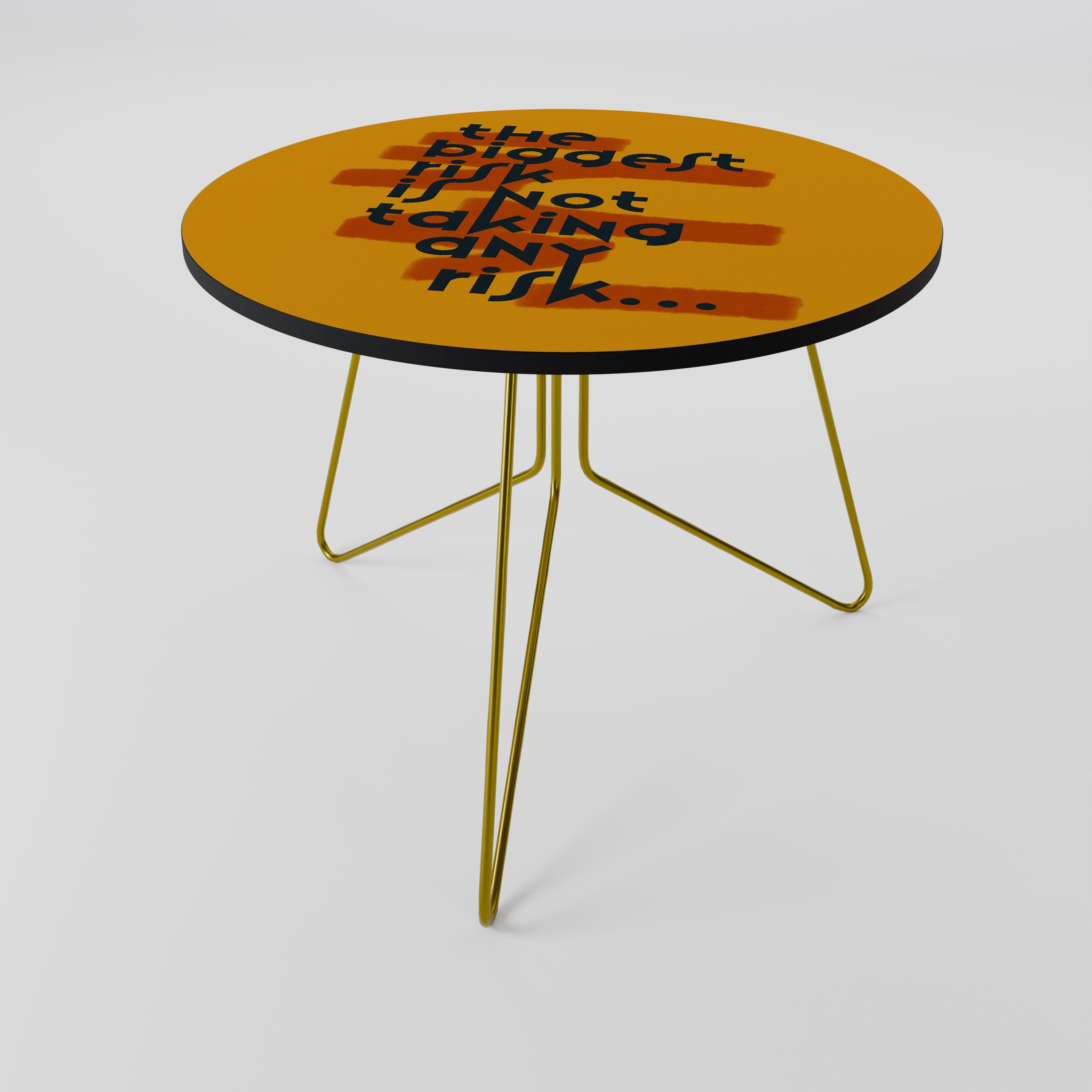 THE BIGGEST RISK Τραπεζάκι σαλονιού