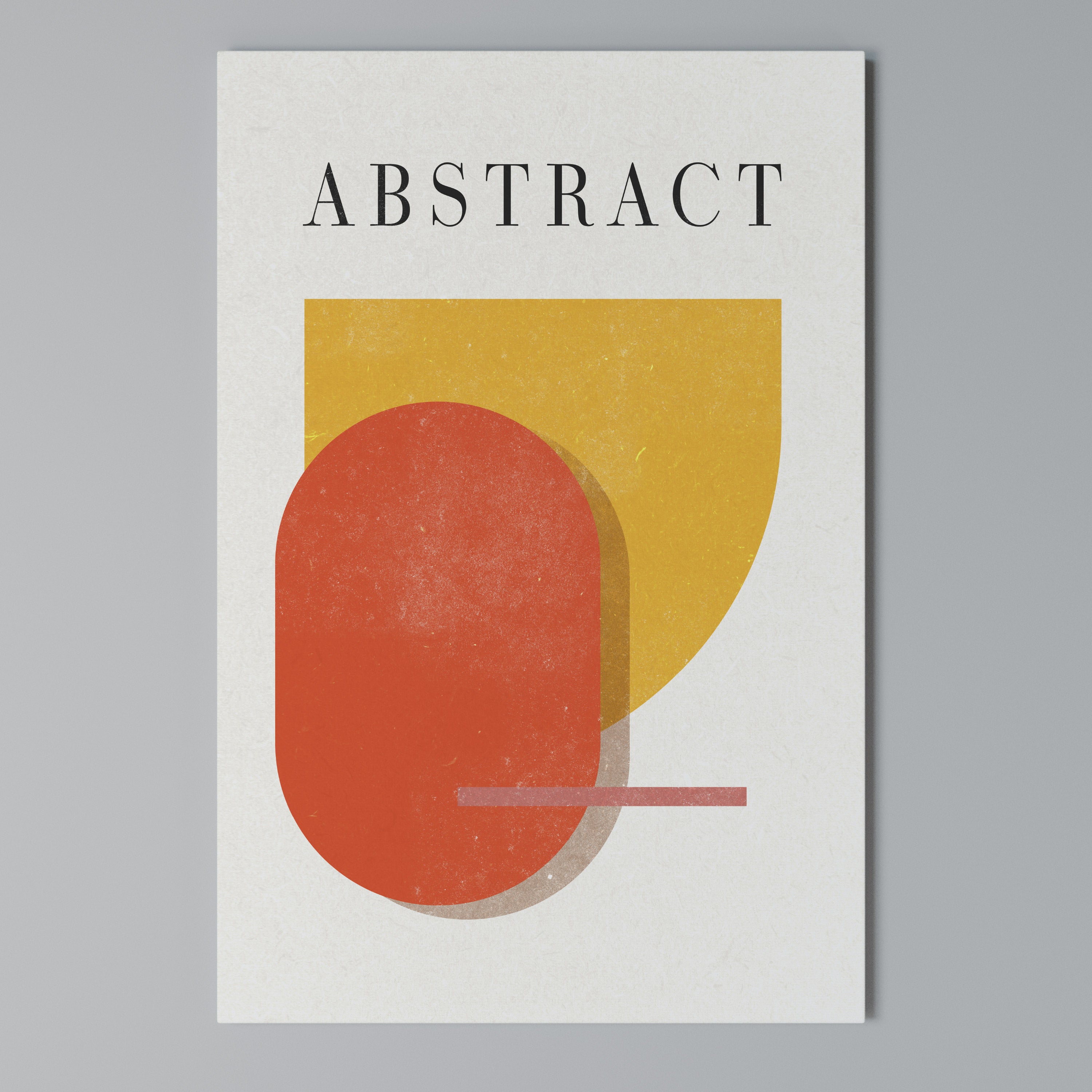 PLAYFUL COMPOSITION Vertical Canvas Print