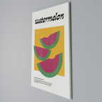 WATERMELON WHIMSY Κατακόρυφος Πίνακας σε Καμβά
