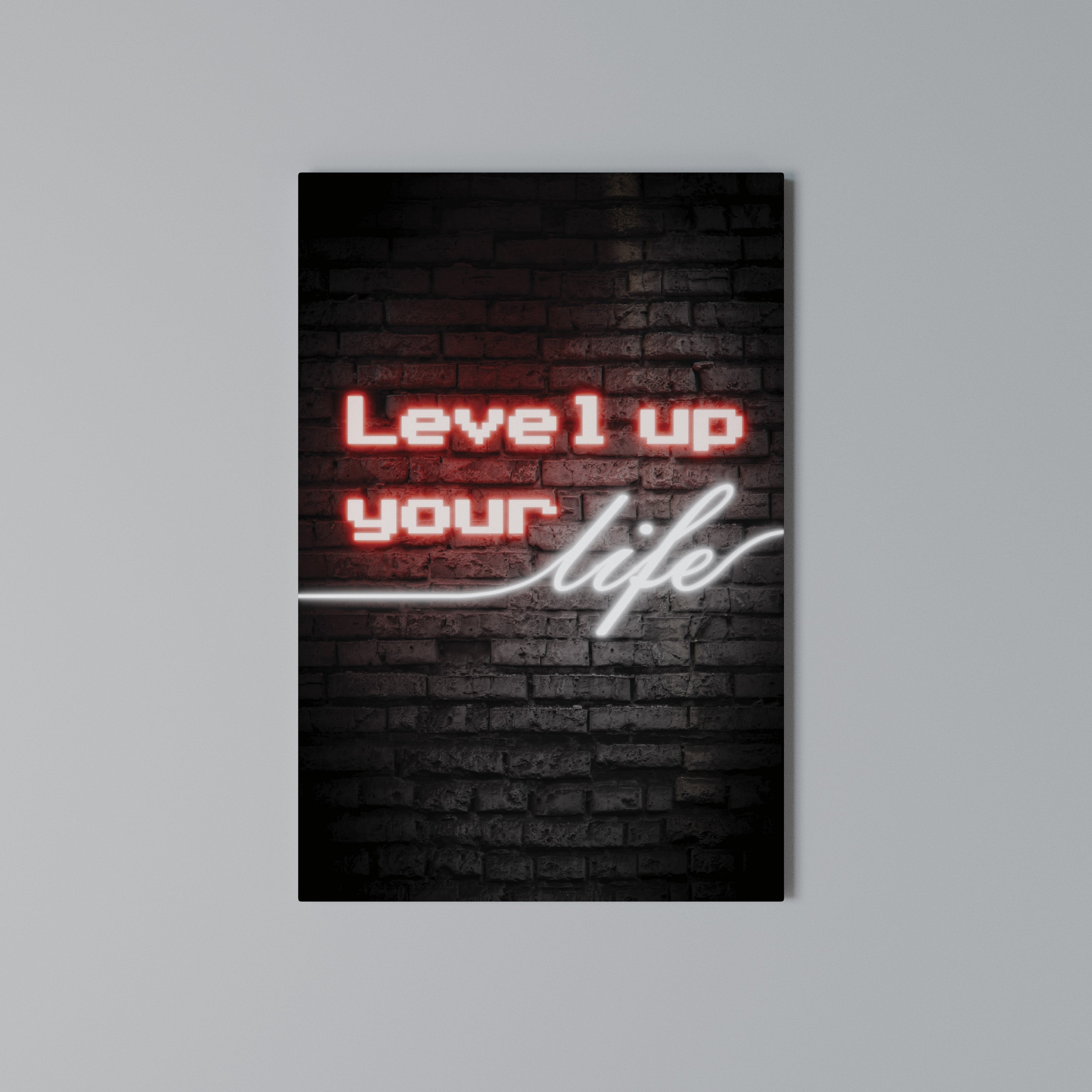 IGNITE YOUR ASPIRATIONS Vertical Canvas Print