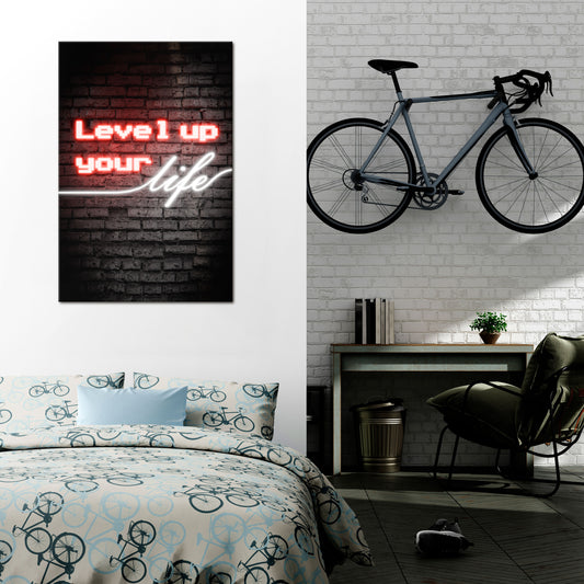 IGNITE YOUR ASPIRATIONS Vertical Canvas Print