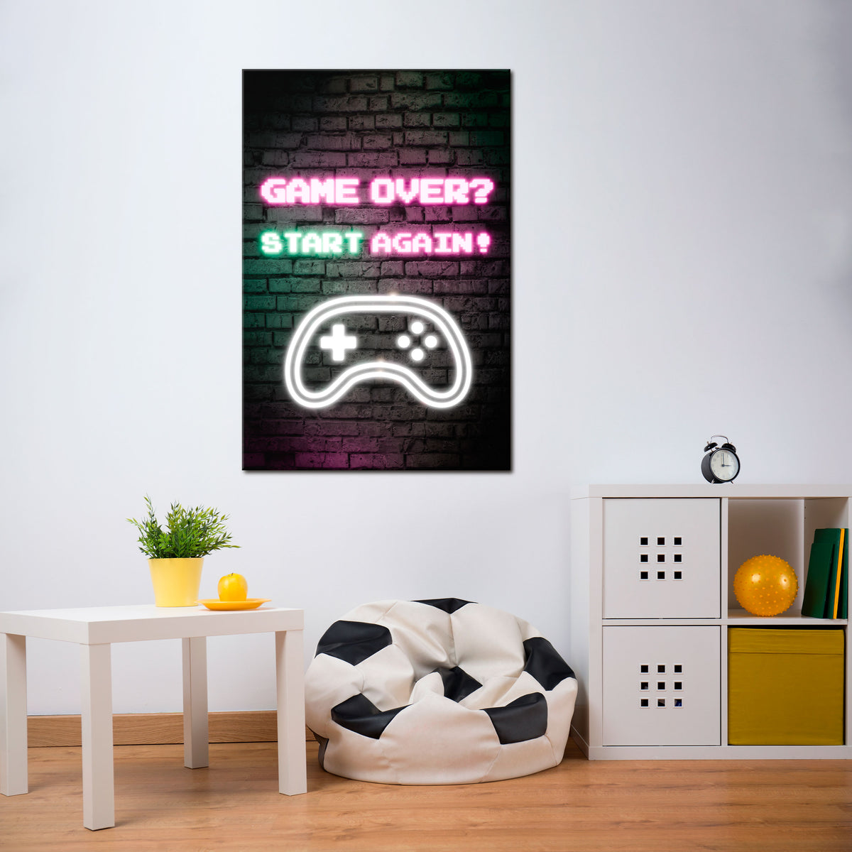 RESPAWN YOUR ADVENTURE Κατακόρυφος Πίνακας σε Καμβά